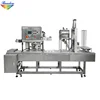 Production line automatic jelly/pudding cup filling sealing machine