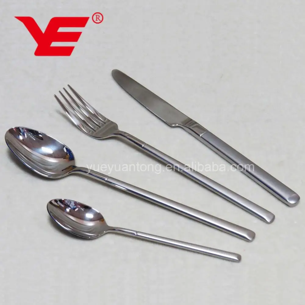 
LOW MOQ stainless steel 18/10 bulk flatware 