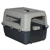 Direct 22" Airline Approved Plastic Dog, Cat Pet Kennel Carrier or Air Travel with Chrome Door and Free Cup Foldable Dog Travel