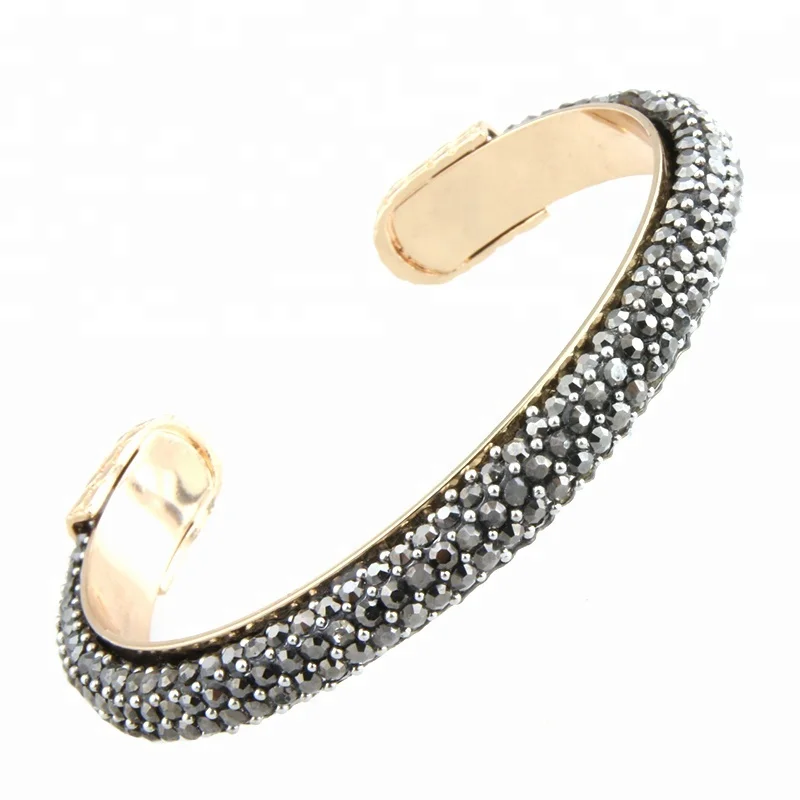 

NeeFu WoFu New women's fashion popular classic charm zinc alloy handmade crystal bracelet