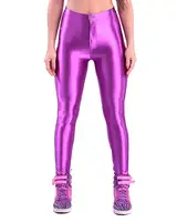 

High Quality Womens Sport Yoga Pants Sexy Shiny Tights Leggings
