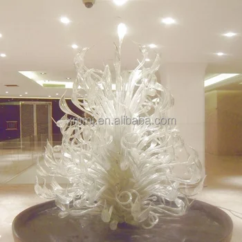 Modern Hand Blown Art Swan Head Design Clear Glass Sculpture Interior Decoration Buy Modern Sculpture Interior Decoration Glass Decoration
