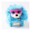 ELE19-183 Plush Stuff Pet Puppy Kids Toy Walking Barking Dog Sound and Light Electronic Dog Toy Gift