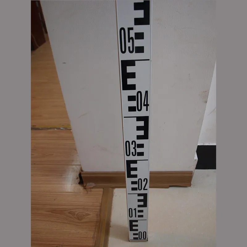 survey staff aluminum 4m telescopic/ staff 4m