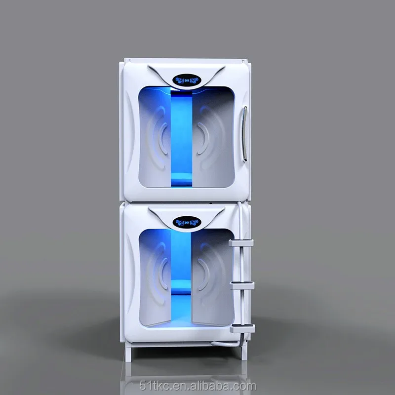 Min vertical capsule hotel bed