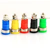 4mm banana socket Binding Post panel copper Nickel Plated high voltage terminal female socket opening 12mm Banana Test connector