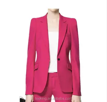スタイリッシュなデザインレディースピンクスーツ女性スーツ Buy 女性スーツ スタイリッシュな女性スーツ 女性ピンクのスーツ Product On Alibaba Com