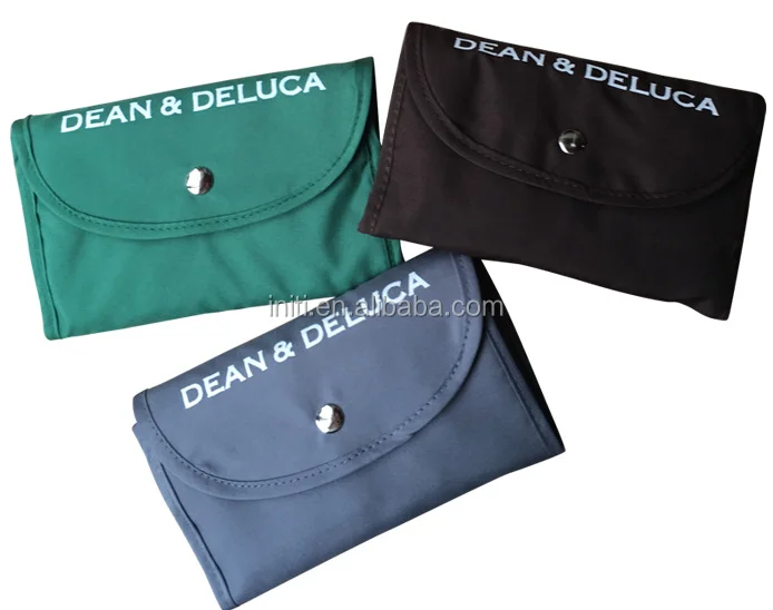 

Portable 100% Polyester Foldable Shopping Tote Bag with Pouch, Customized