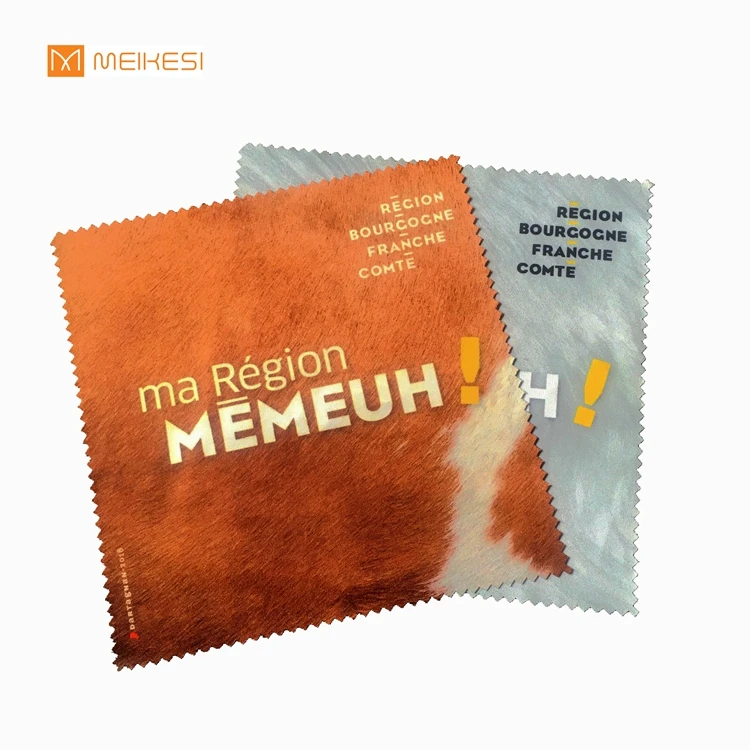 
sublimation microfiber computer screen cleaning cloth 