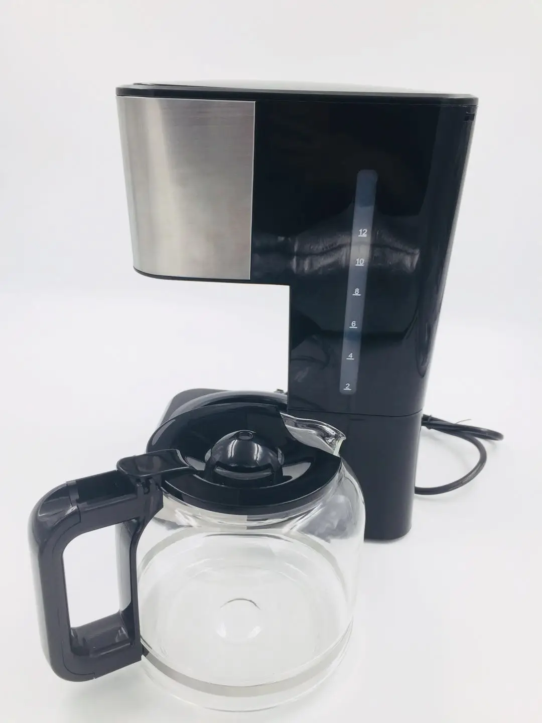 Optional Backlight Lcd Display Coffee Maker With Clean And Brew Strong