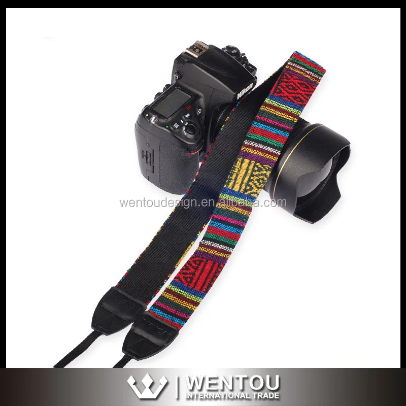 Wholesale Woven Aztec Patterned Camera Straps