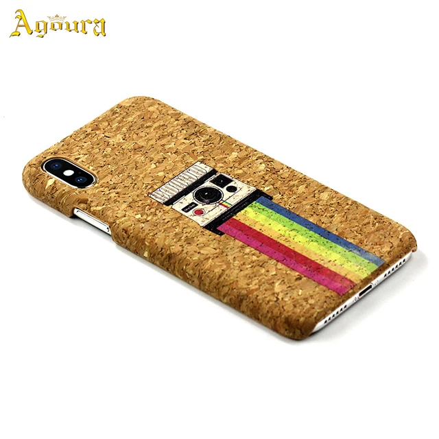 

Natural cork wood phone case for iPhone in stock