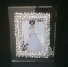 elegant jewelled mirror glass picture photo frame