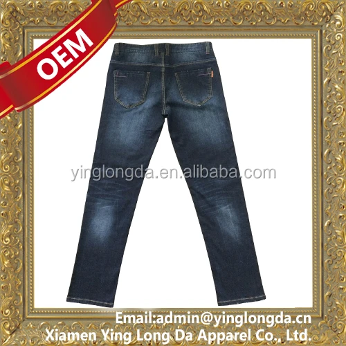 
Wholesale Bulk China Cheap Casual Jeans Mens Brushed Denim Jeans 