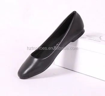 flat black shoes ladies