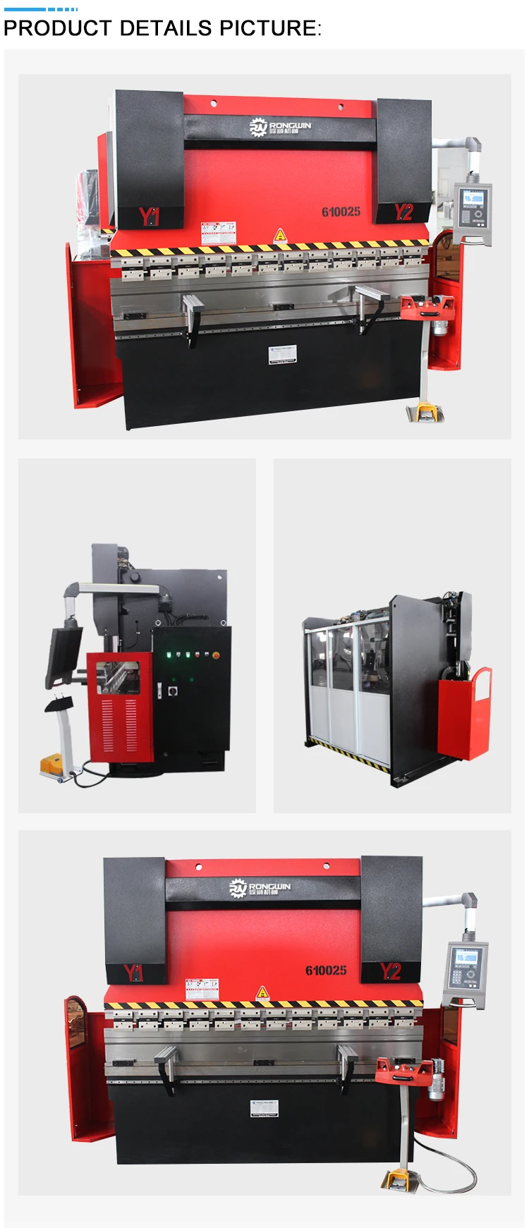 Wf67k50t1600 Rongwin Small Cnc Press Brake Buy Cnc Press Brake,Press