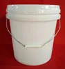 20L large hpde transparent and color plastic bucket with nozzle