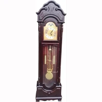 

Factory Solid Wood Luxury Decor Mechanical Mechanism Floor Grandfather Clock