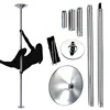 Portable Professional Spin Dance Tube Static Stripper Dancing Pole Fitness Home Exercise Gym Fitness Tube