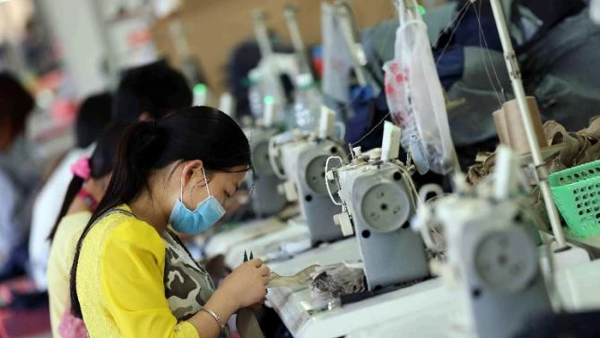 Фабрика одежды китай