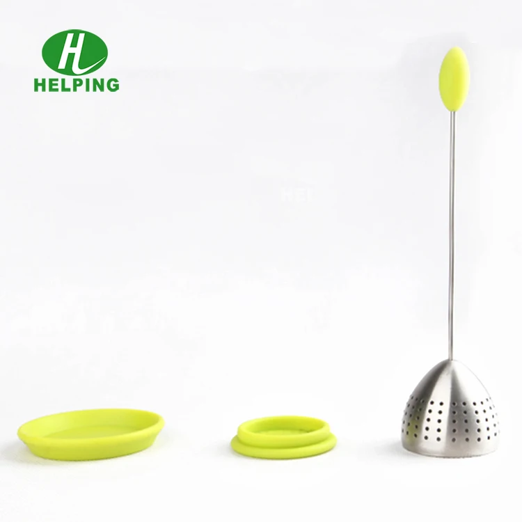 Wholesale Factory Stainless Steel Tea Filters Fda Approvedsilicone Tea
