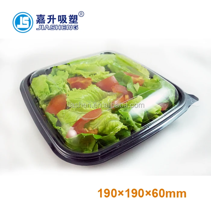 High Quality Large Plastic Salanova Lettuce Clamshell Packaging