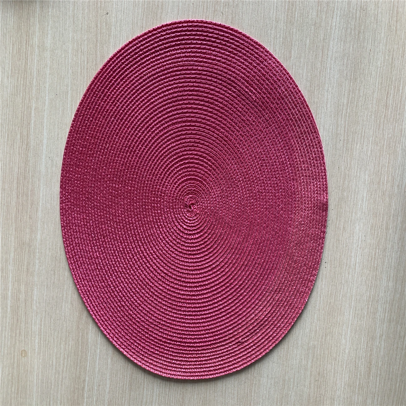 Wholesale High Quality Cheap Plastic Placemats Table Mat Woven Round