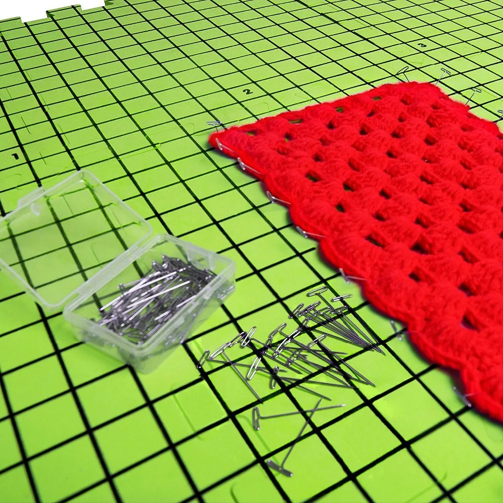 Blocking Mats For Knitting Pack Of 9 Blocking Boards With Grids For