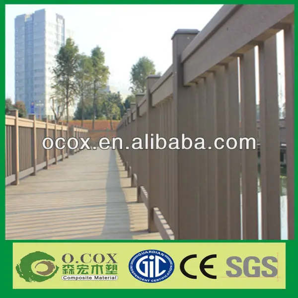
China Best Selling Cheap Price WPC Outdoor Balustrades/Railing 
