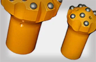 R25 R32 R38 Penambangan Alat Pengeboran Batu Keras Tambang Carbide Sisipan Threaded Reaming Tombol Bor Dome Bit Tahan Lama