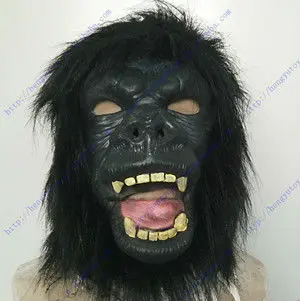 babbuino, scimmia, gorilla, maschera di scimpanzé il re di vendita caldo  del nuovo disegno animale maschera vestito maschera di halloween