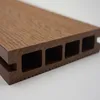Decking covering material outdoor, ipe color wood plastic composite flooring