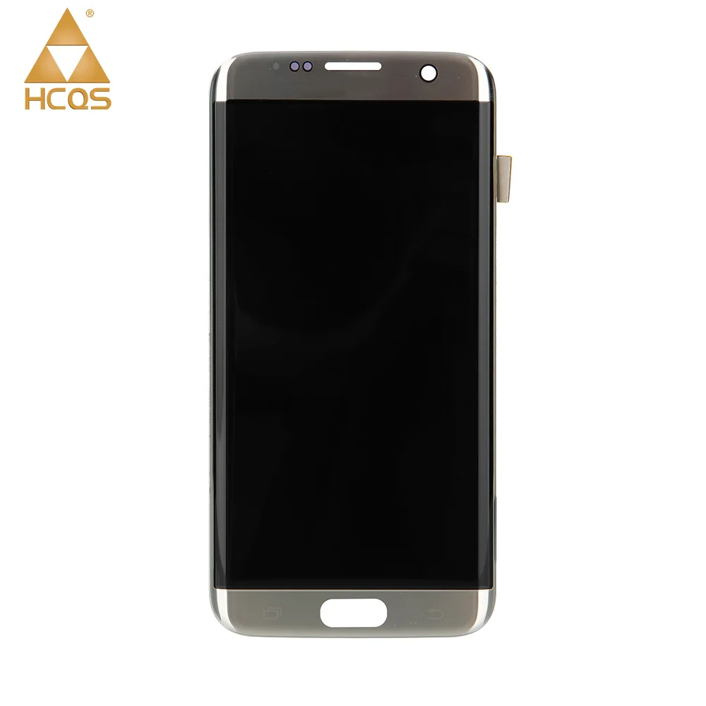 For samsung galaxy s7 g935 edge lcd touch screen mobile phone display lcd with frame