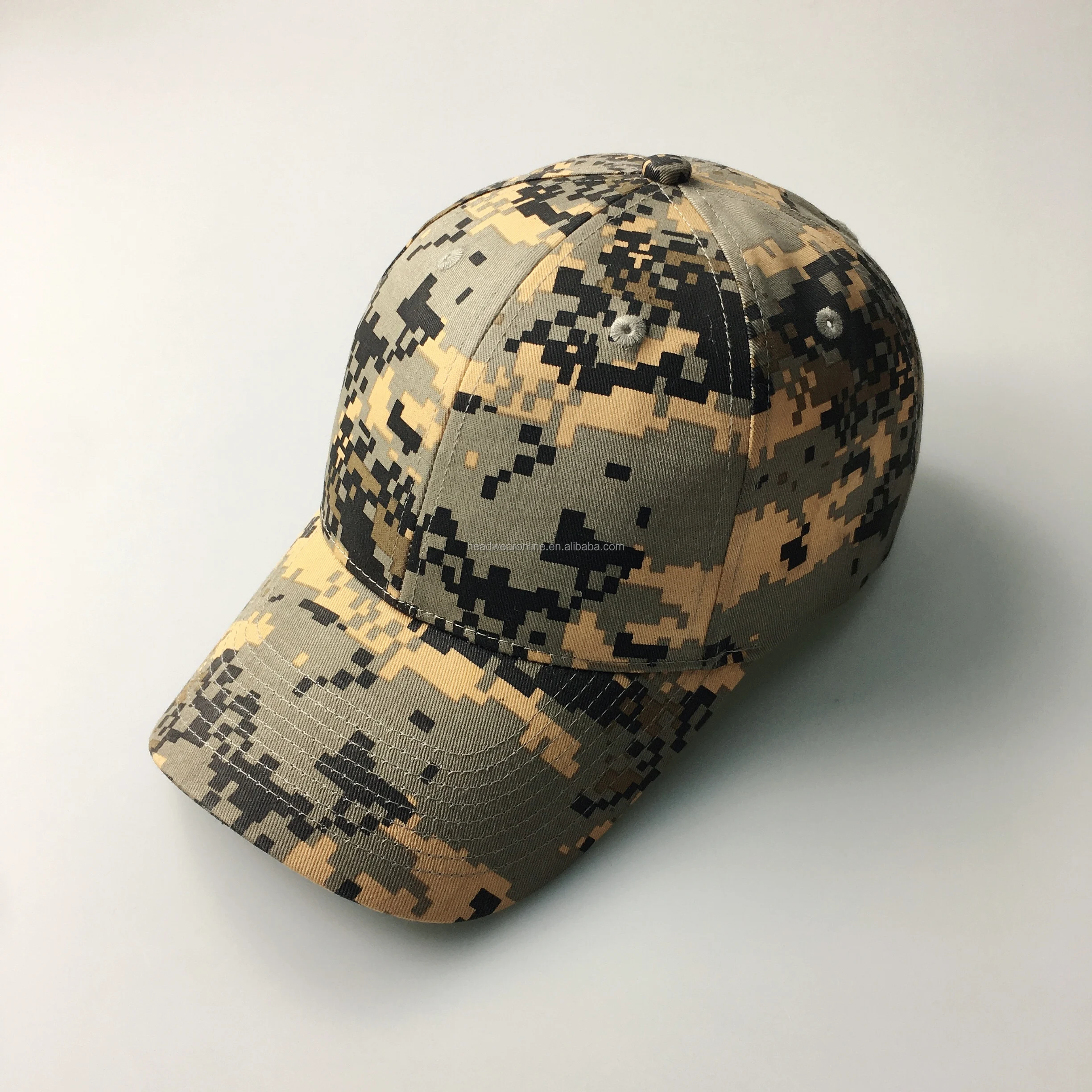 Kaihong Caps 100% Cotton Blank Outdoor Army Rip Stop Digital Baseball ...