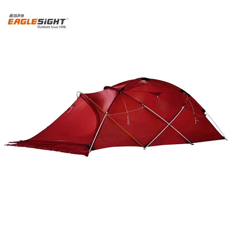 

Extreme Weather Ultralight 4 Season 2 Person 30D Nylon DAC Tent Pole Professional Backpacking Mountaineering Tent