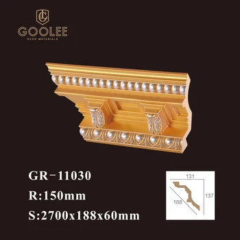 Goolee Hot Sales Home Wall Decorative Pu Frame Moulding For