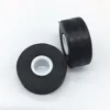 Wholesale black L 70D/2 side less sewing thread 100% spun cone polyester yarn 144pcs/box pre wound bobbin for embroidery