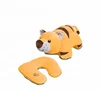 Creative Plush Animal Toy Frog And Tiger U Shape Pillow