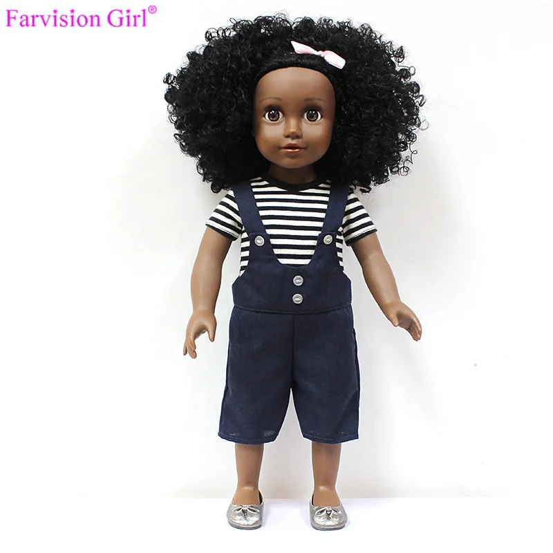 18 black dolls