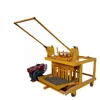 Best quality and best selling Qm4-45 diesel engine or motor drive block brick making machine