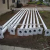 Q235 3m-35m mathcad light pole foundation design/light pole flag holders/ street light poles