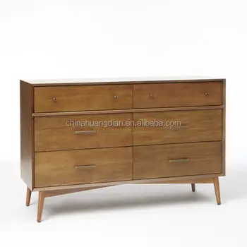 Mid Century 6 Drawer Dresser Hdds016 Buy Cheap Dressers