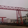 electric wire rope hoist installed single beam travelling crane
