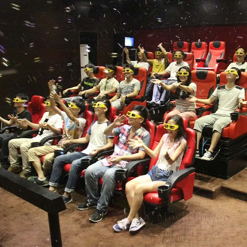 

Movie Power New Technology Thrilling 5D Motion Movie Cinema Theater 20 Seats 7D Cinema Equipment Price