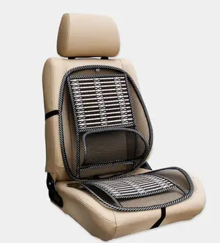 Cooling Cushion Breathable Bamboo Car Seat Cushion With Strap Bt