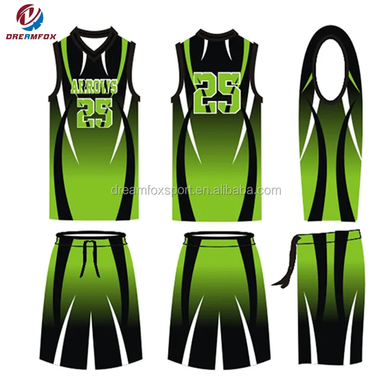 green jersey basketball uniform