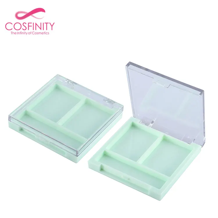 New products 2018 palette packaging compact powder container cosmetics eye shadow palettes case empty