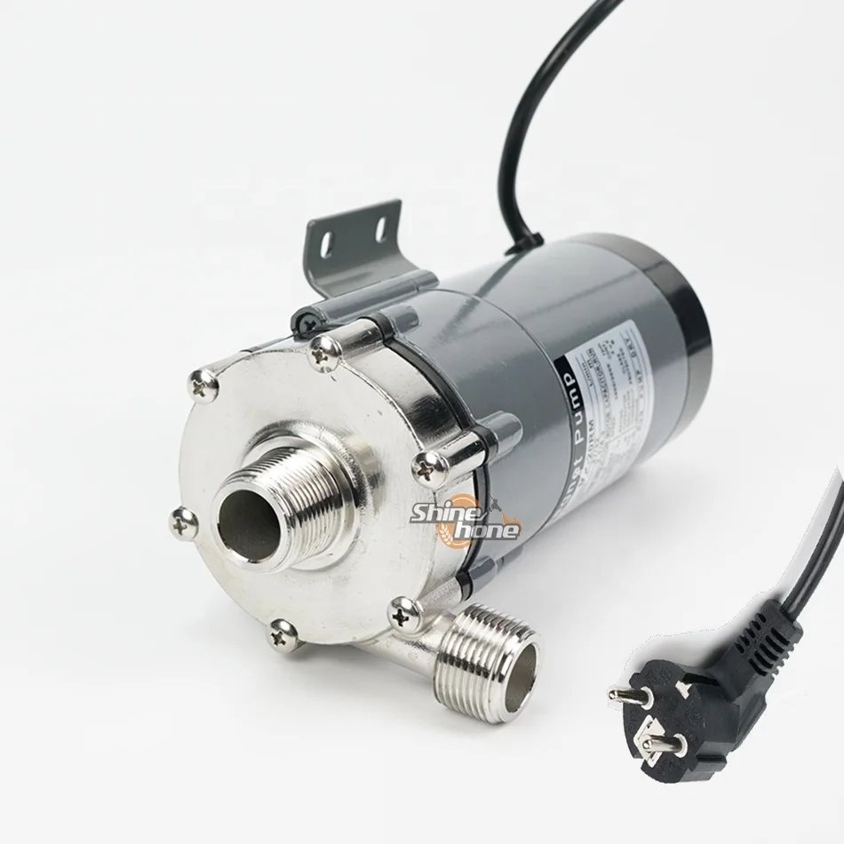 

304 stainless head Brew Pump 15R Homebrew Food Grade High Temperature Resisting 140C Beer Magnetic Drive Pump