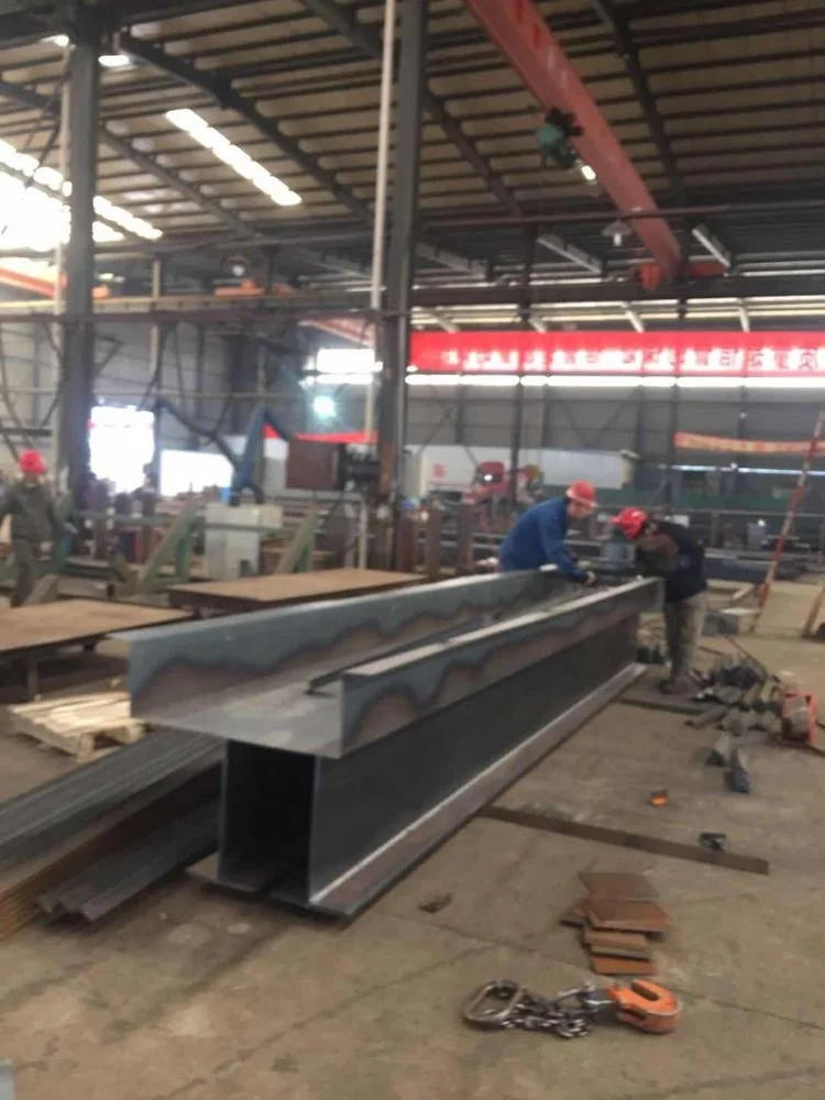 Hot-Dip Galvanized Industrial light Prefabricated steel, steel profile for warehouse