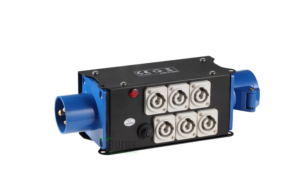 Stage Lighting Equipment Powercon Distribution Box For Audio/stage